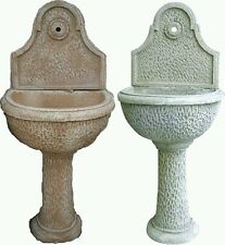 Fontana in cemento esterno a muro da parete cemento  fontanella giardino colonna