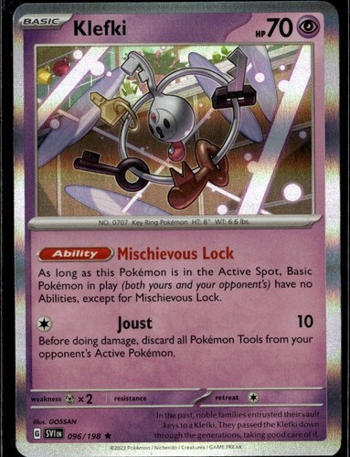 Klefki rara sv01 scarlatto - rara,