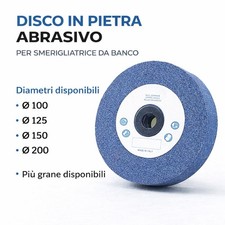 Disco Mola Pietra Abrasiva Per