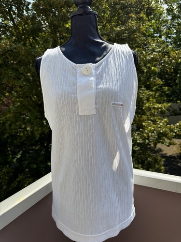 Canotta vintage ellesse bianca - canotta,