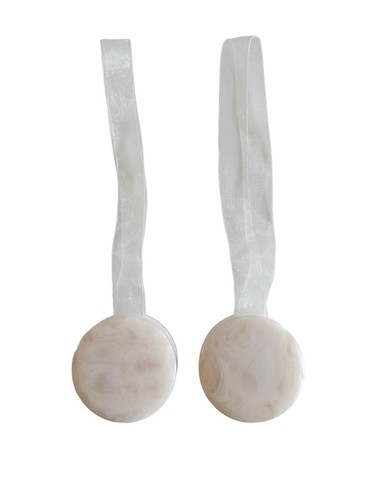 Coppia calamite per tende - di,