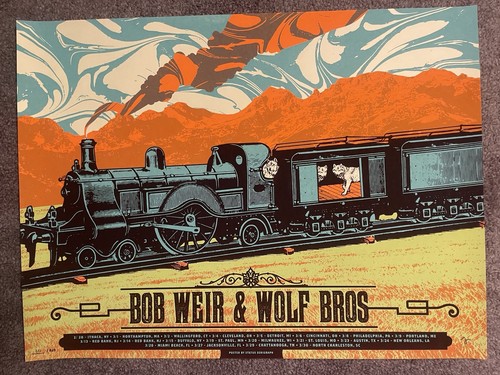 Poster tour bobby weir - bobby, and