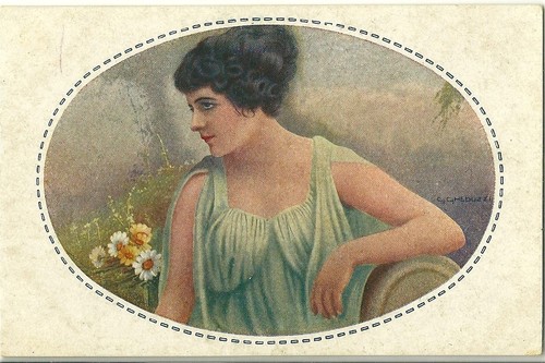 Illustratori donnine dama - donnine,