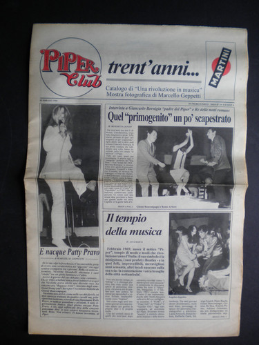 Piper club anni - piper, 30