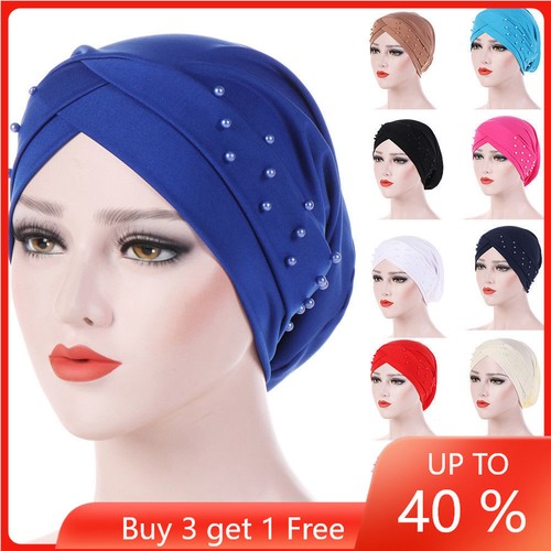 Cappello turbante elastico