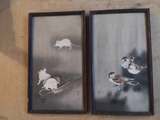 Coppia di xilografie