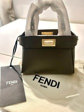 borsa donna fendi peekaboo marrone