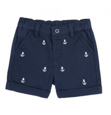 Pantaloncino Chicco bimbo blu