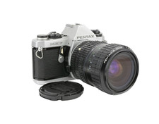 Pentax ME F 35mm film camera reflex analogica fotocamera SMC-A 28-80mm 1:3.5-4-5