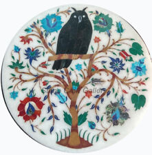 Tavolino Angolare In Marmo Con