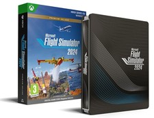 Xbox S/X Flight Simulator 2024 Premium Deluxe Edition Steelbook UFFICIALE ITALIA