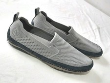 BUGATTI SNEAKERS SLIP-ON VEGAN GRIGIO UOMO EU 45 NUOVO 