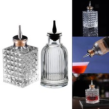 Bottiglia di amari di vetro