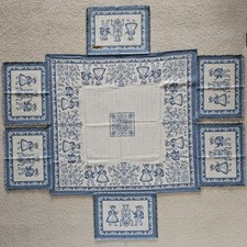 Tovaglia e 6 tappetini Haller