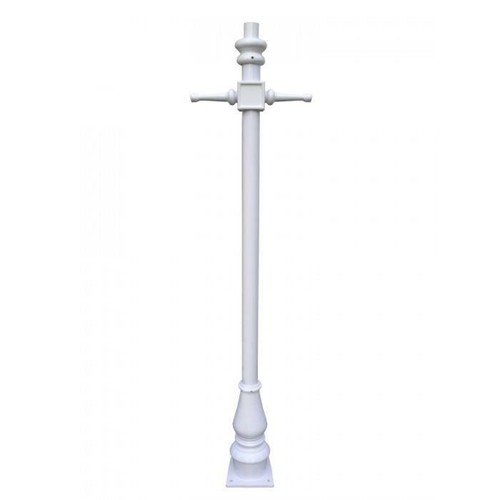 Lampione bianco 728 - lampione,
