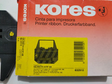 KORES NASTRO MACCHINA VIDEOSCRITTURA SCRIVERE OLIVETTI - ETP 55  - CT 606