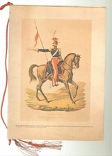 Calendario Associazione Nazionale Arma di Cavalleria Anno 1980 con cordoncino