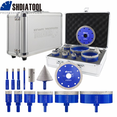 Kit 12pz punte trapano 115mm - trapano,