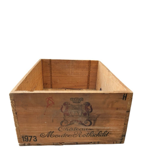 Scatola cassa legno vintage