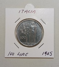 Italia 100 lire, 1965  -  km