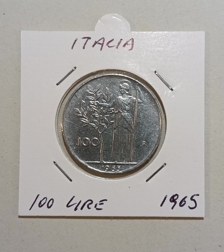 Italia 100 lire 1965 - 100,