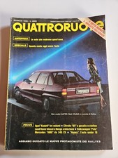 Copertina Per Opel Kadett Prove Citroen Bx, Land Rover, Amg 340cv^ QR 01/1986