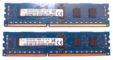 RAM DDR3 2x 4 Gb - 1Rx8 -