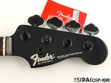 Fender Duff McKagan Deluxe Precision Bass COLLO + ACCORDATORI, Nero Contemporaneo