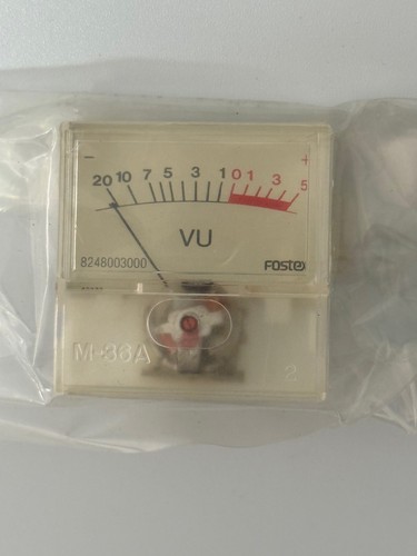Nuovo fostex vu meter - fostex,