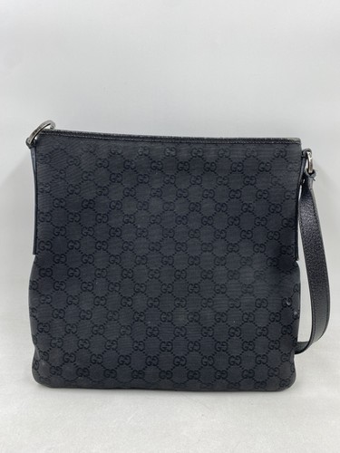 Gucci black canvas - gucci, gg