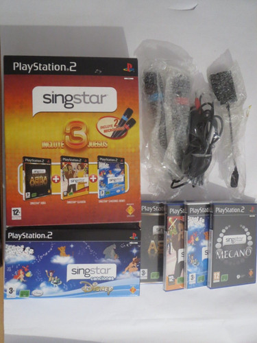 Singstar contiene juegos ps2 - singstar,