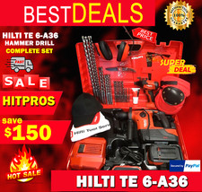 HILTI TE 6 A-36 HAMMER DRILL