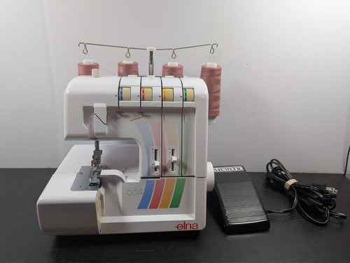 Elna 634 fili overlock - elna,