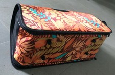 TRASPORTINO PER CANI e GATTI in tessuto con apertura a cerniera e finestre