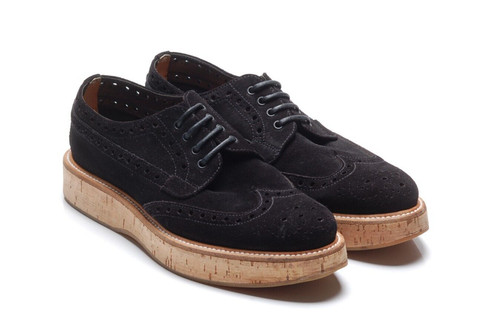 Scarpe con zeppa church blu - scarpe,