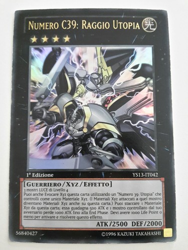 Numero c39 raggio - yu-gi-oh!,