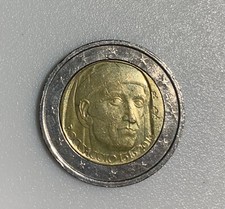 monete 2 euro rara con Boccaccio 1313-2013, condizioni ottime