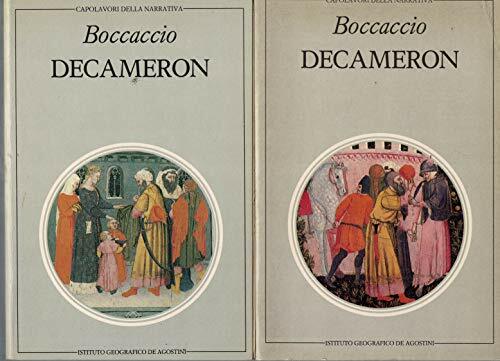 Decameron due volumi boccaccio - decameron,
