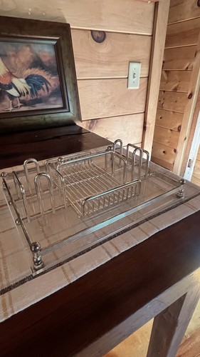 Vassoio buffet posate retrò