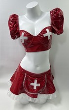 Costume infermiera vinile - , pvc