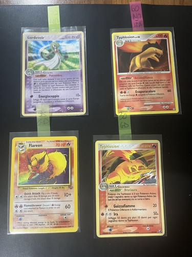 Lotto carte pokémon vintage - 4,