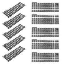  10 Sheets Adesivi Pc Portatile Tastiera Adesivo Con Lettera Per Laptop