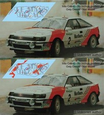 Decalcomanie Toyota Celica