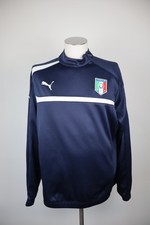 PUMA FELPA FIGC ITALIA UOMO L MAN VINTAGE SWEATSHIRT CALCIO SOCCER ALLENAMENTO