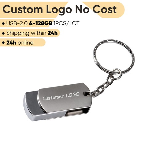Metal usb flash drive 64 - metal,