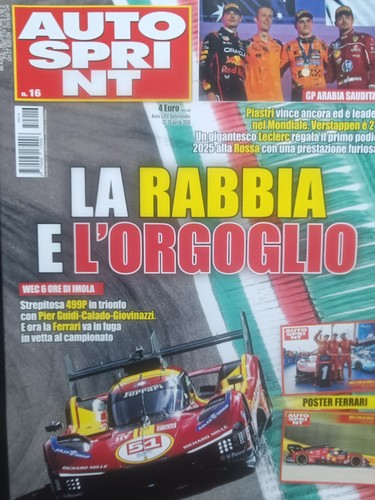 Autosprint 2025 wec ore - autosprint,