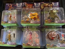 Set 2 figure guerrieri da 9 a