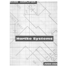 Hartke System 2000/3500 Manuale Di Istruzioni In Iinglese
