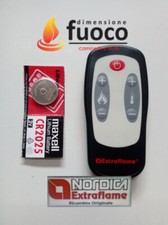 TELECOMANDO NORDICA EXTRAFLAME PER STUFA ECOLOGICA IDRO FALO' 1XLP CP -002272590
