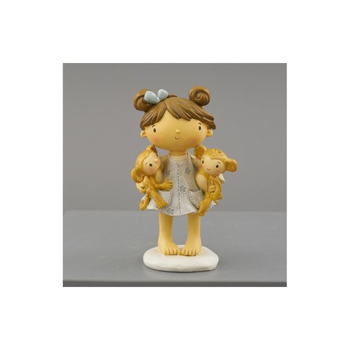 Statuina resina bambina con - resina,